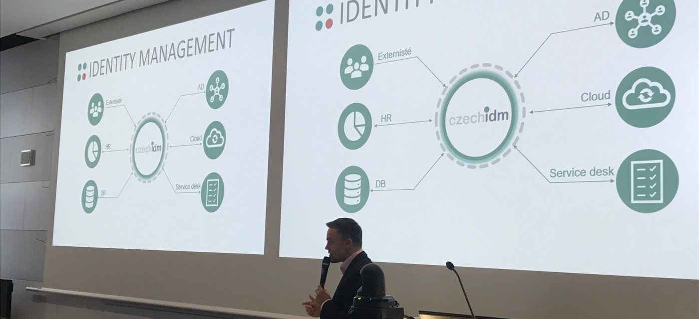Identity Management představil Pavel Bors na bezpečnostní konferenci CEDEG.